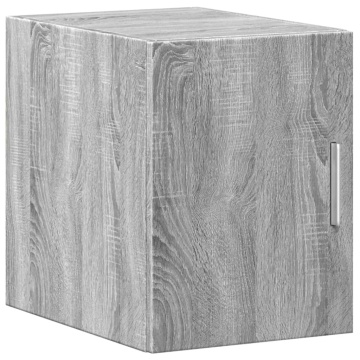 Dulap de perete, gri sonoma, 30x42,5x40 cm, lemn prelucrat - Img 2