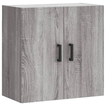 Dulap de perete, gri sonoma, 60x31x60 cm, lemn compozit - Img 2