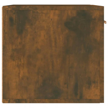 Dulap de perete, stejar fumuriu, 60x36,5x35 cm, lemn compozit - Img 5