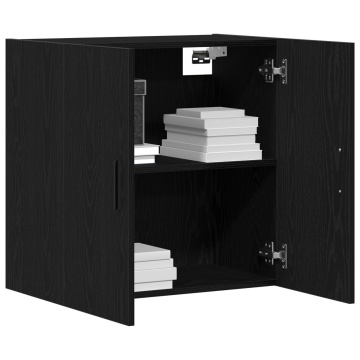 Dulap de perete, stejar negru, 60x31x60 cm, lemn prelucrat - Img 3