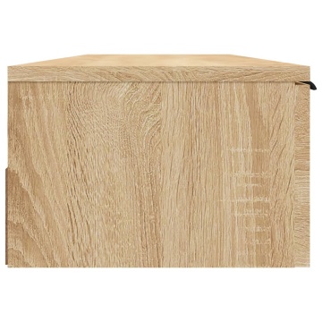 Dulap de perete, stejar sonoma, 102x30x20 cm, lemn compozit - Img 6