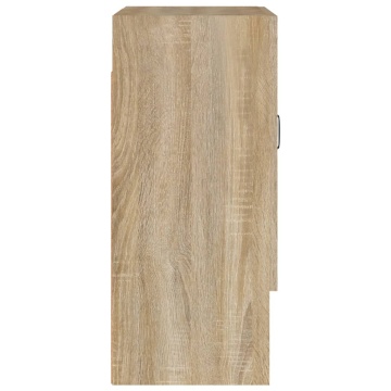 Dulap de perete, stejar sonoma, 60x31x70 cm, lemn compozit - Img 5