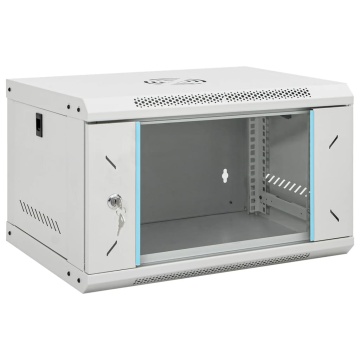 Dulap de server montat pe perete, 6U, 19 IP20, 53x40x30 cm - Img 1