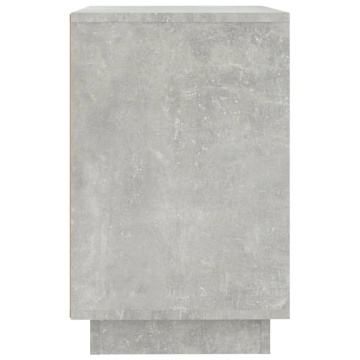 Dulap, gri beton, 102x35x55 cm, lemn prelucrat - Img 6