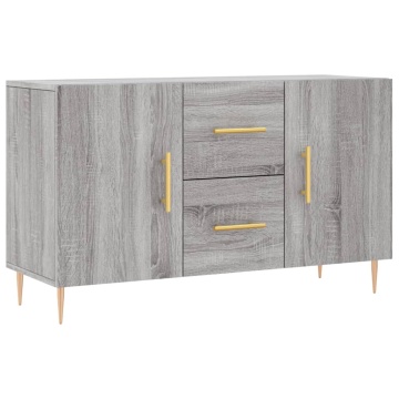 Dulap, gri sonoma, 100x36x60 cm, lemn compozit - Img 2