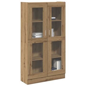 Dulap înalt, stejar artizanal, 82,5x30,5x150 cm, lemn prelucrat - Img 1