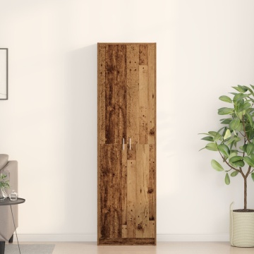 Dulap Lemn Vechi 55x25x189 cm Lemn Prelucrat - Img 1