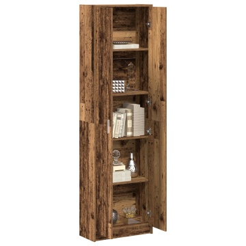 Dulap Lemn Vechi 55x25x189 cm Lemn Prelucrat - Img 3