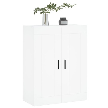 Dulap montat pe perete, alb, 69,5x34x90 cm, lemn prelucrat - Img 4