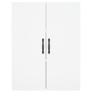 Dulap montat pe perete, alb, 69,5x34x90 cm, lemn prelucrat - Img 6