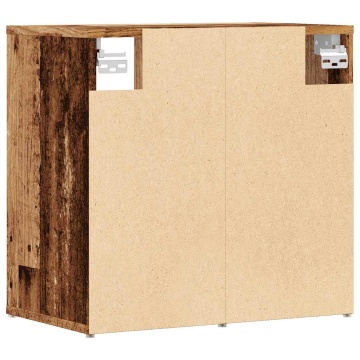 Dulap Pantofi lemn vechi 52x30x50 cm - Img 5
