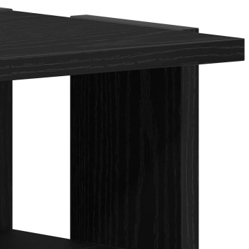 Dulap pantofi, stejar negru, 25x27x102 cm, lemn prelucrat - Img 7