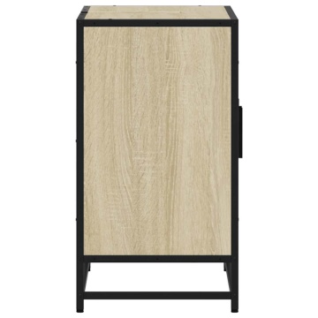 Dulap pentru chiuveta de baie stejar Sonoma 90x33x60 cm lemn - Img 5