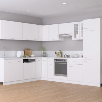Dulap pentru cuptor, alb, 60 x 46 x 81,5 cm, PAL - Img 3