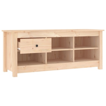 Dulap pentru pantofi, 110x38x45,5 cm, lemn masiv de pin - Img 4