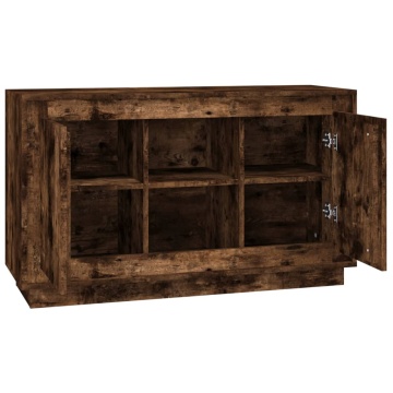Dulap, stejar afumat, 102x35x60 cm, lemn prelucrat - Img 5