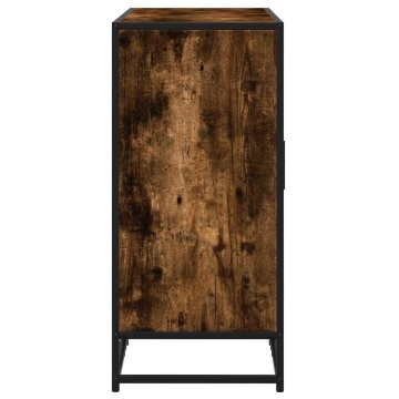 Dulap, stejar fumuriu, 94x35x76 cm, lemn prelucrat - Img 8
