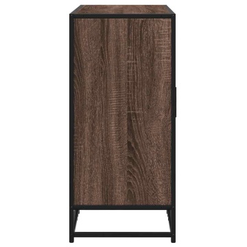 Dulap, stejar maro, 92x35x76 cm, lemn prelucrat - Img 8