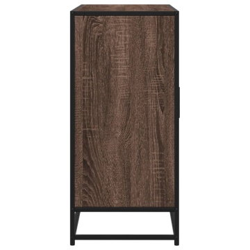 Dulap, stejar maro, 92x35x76 cm, lemn prelucrat - Img 8