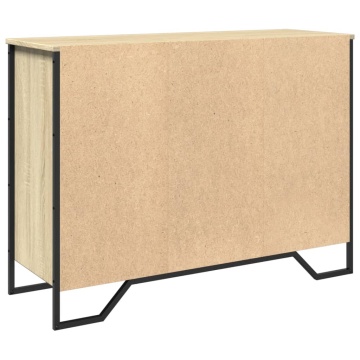 Dulap, stejar sonoma, 101x35,5x74,5 cm, lemn prelucrat - Img 5
