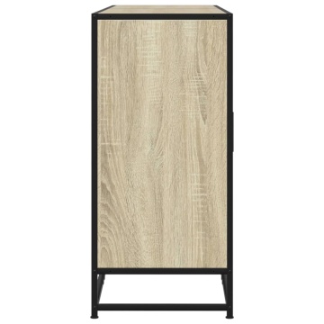Dulap, stejar sonoma, 134x35x76 cm, lemn prelucrat - Img 8