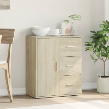 Dulap, stejar sonoma, 60x31x70 cm, lemn prelucrat - Img 3