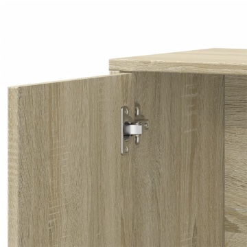 Dulap, stejar sonoma, 60x31x70 cm, lemn prelucrat - Img 7