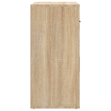 Dulap, stejar sonoma, 80x33x70 cm, lemn compozit - Img 8