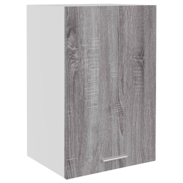 Dulap suspendat, gri sonoma, 39,5x31x60 cm, lemn prelucrat - Img 2