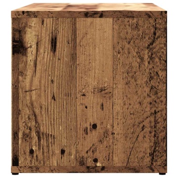 Dulap TV Lemn vechi 80x34x35,5 cm Lemn prelucrat - Img 8