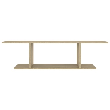 Dulap TV montaj pe perete, stejar sonoma, 103x30x26,5 cm - Img 4