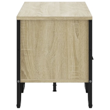Dulap TV, stejar sonoma, 122x34x41 cm, lemn prelucrat - Img 8