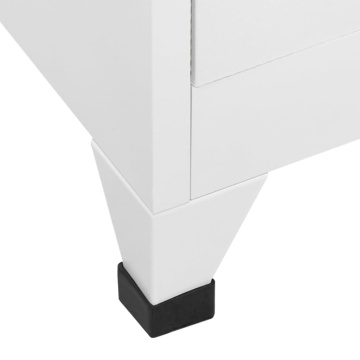 Dulap vestiar cu 3 compartimente, 38x45x180 cm - Img 5