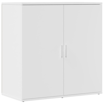 Dulapuri, alb, 2 buc., 79x38x80 cm, lemn prelucrat - Img 4