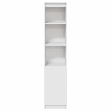Dulapuri alb 37,5x35x180 cm lemn prelucrat - Img 8