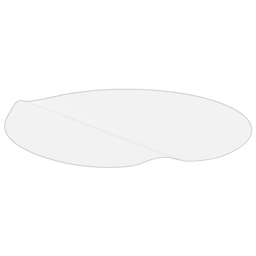 Folie de protecție masă, transparent, Ø 80 cm, PVC, 2 mm - Img 4