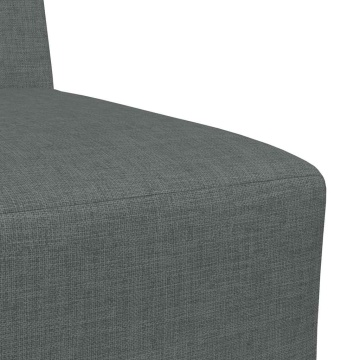 Fotoliu canapea, gri închis, 55 cm, material textil - Img 6
