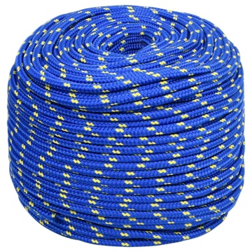 Frânghie de barcă, albastru, 6 mm, 50 m, polipropilenă - Img 2