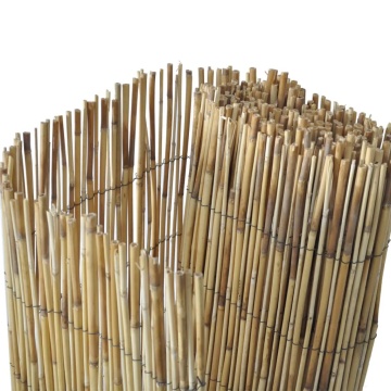 Gard de grădină din stuf, 500 x 100 cm - Img 4