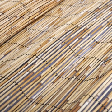 Gard de grădină din stuf, 500 x 100 cm - Img 5