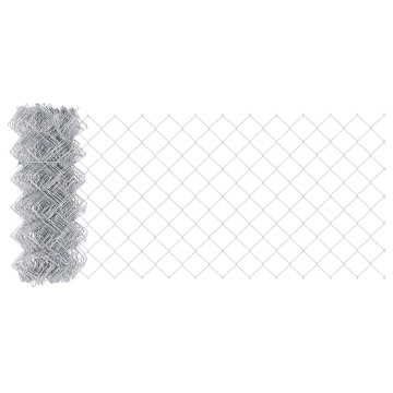 Gard din Plasă 0.8x25 m Oțel Galvanizat - Img 3