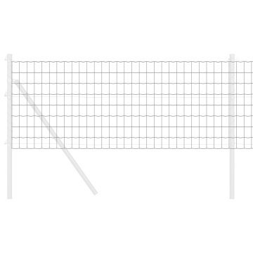 Gard Euro Gri 0.8x10 m Oțel - Img 3