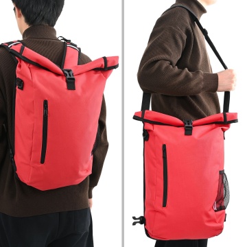 Geanta pentru bicicletă pentru portbagaj 20 L Roșu 31x13x58 cm - Img 3