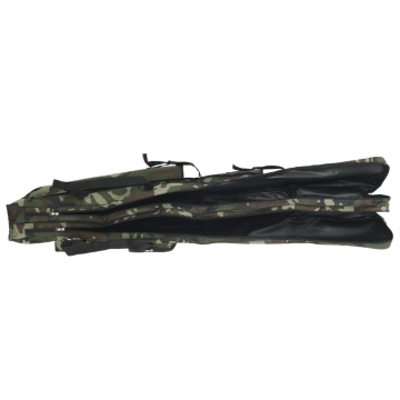 Geantă pentru undiță, verde camuflaj, 150 cm, țesătură oxford - Img 2