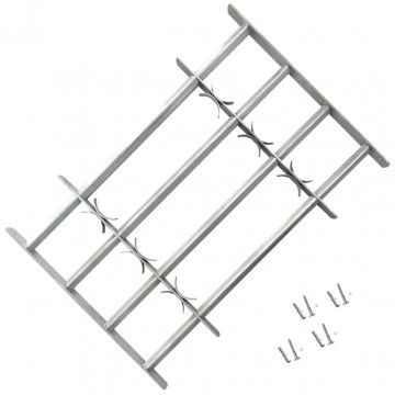 Grilaj de siguranță pentru ferestre cu 4 bare transversale 500-650 mm - Img 1