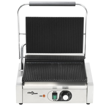 Grill Panini cu striații, 43x30,5x20 cm, 2200 W - Img 4