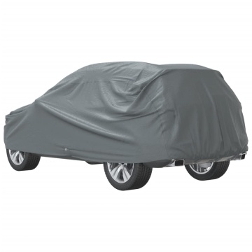 Husă auto pentru SUV, textil nețesut, completă, gri, L - Img 6