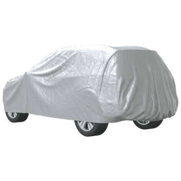 Husă auto SUV, curele cu cataramă, complet, argintiu M PEVA - Img 6