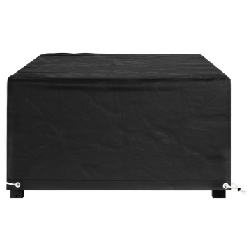 Husă mobilier de grădină, 8 ocheți 125x70x35 cm dreptunghiulară - Img 8