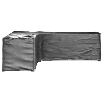 Husă mobilier de grădină formă în L, 20 ocheți, 300x300x90 cm - Img 3